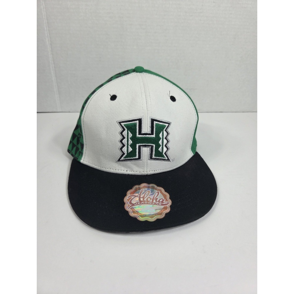 University Hawaii Rainbow Warriors Hat  Snapback  College  Aloha Headwear